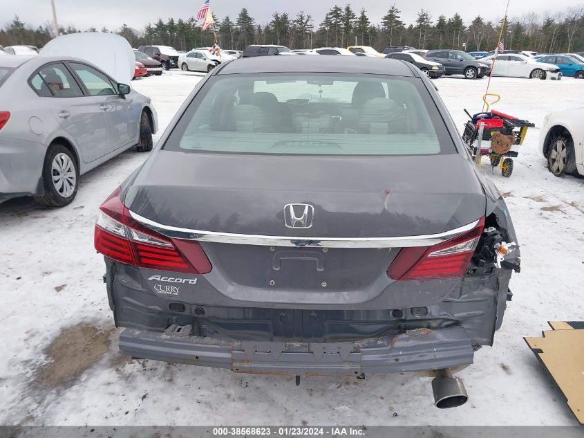 2016 HONDA ACCORD LX - 1HGCR2F33GA001259
