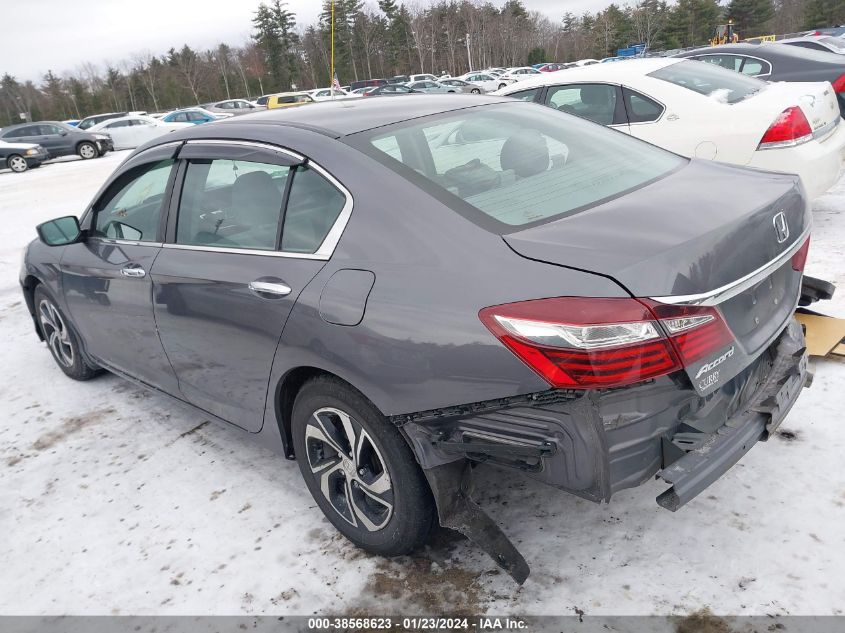 2016 HONDA ACCORD LX - 1HGCR2F33GA001259