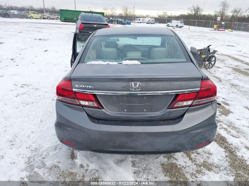 2013 HONDA CIVIC EX - 19XFB2F87DE033040