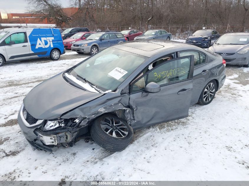 2013 HONDA CIVIC EX - 19XFB2F87DE033040