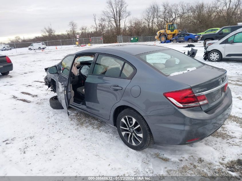 2013 HONDA CIVIC EX - 19XFB2F87DE033040