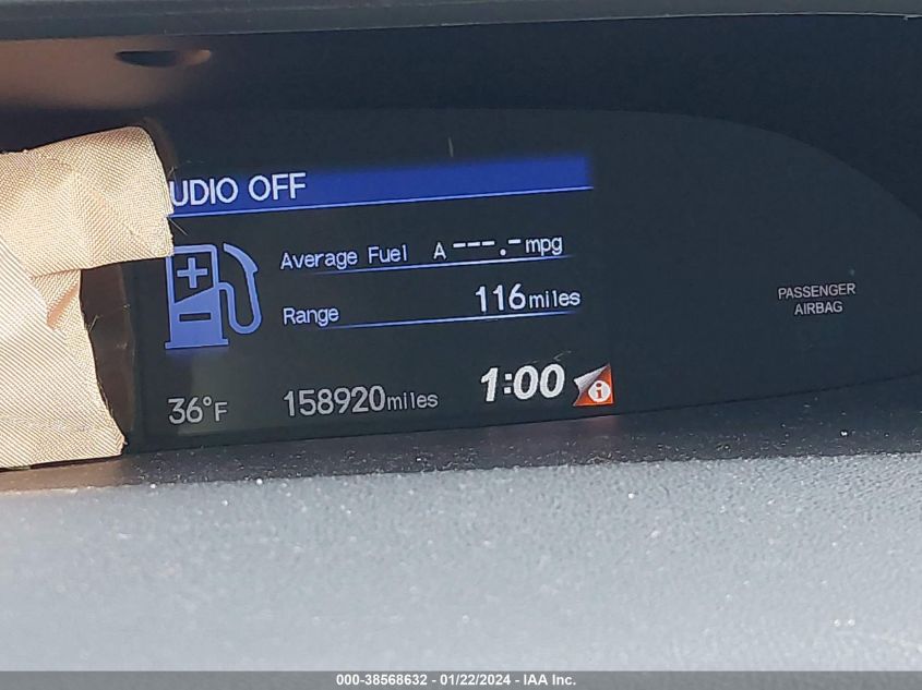 2013 HONDA CIVIC EX - 19XFB2F87DE033040