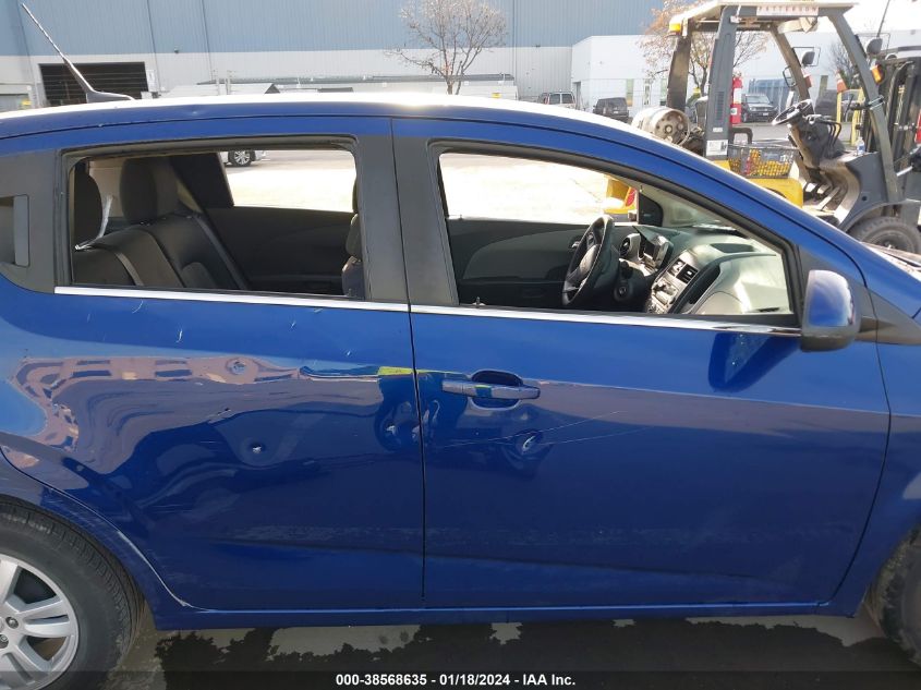2014 CHEVROLET SONIC LT AUTO - 1G1JC6SG1E4204226