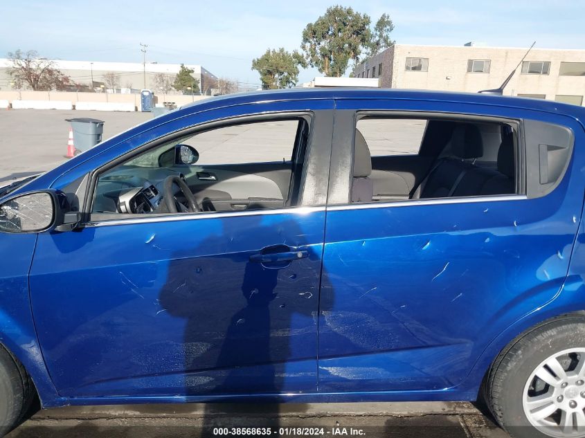 2014 CHEVROLET SONIC LT AUTO - 1G1JC6SG1E4204226