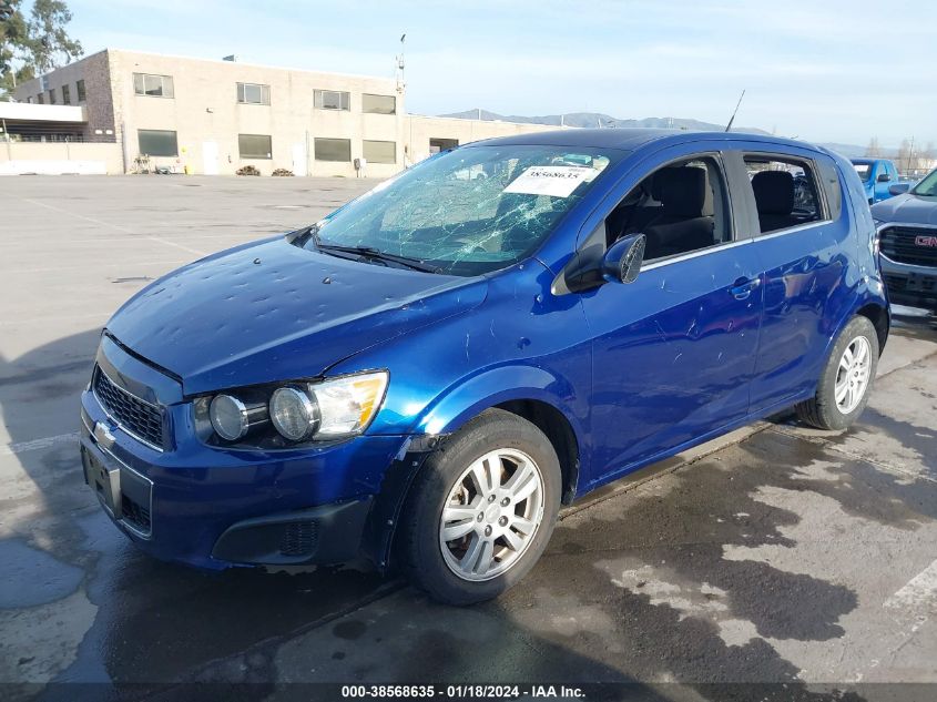 2014 CHEVROLET SONIC LT AUTO - 1G1JC6SG1E4204226