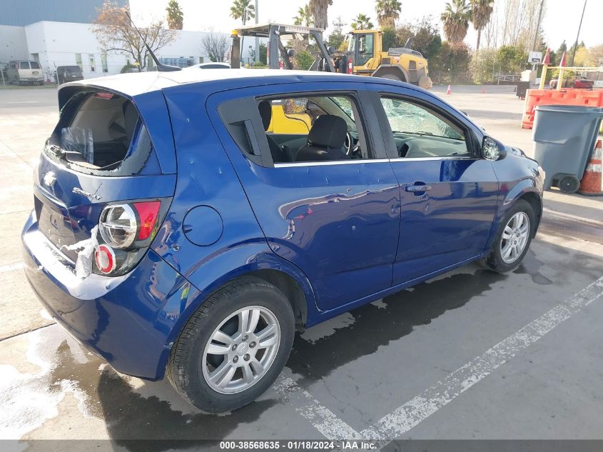 2014 CHEVROLET SONIC LT AUTO - 1G1JC6SG1E4204226