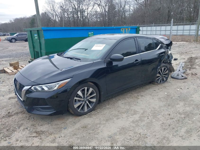 2021 NISSAN SENTRA SV XTRONIC CVT - 3N1AB8CV6MY239247