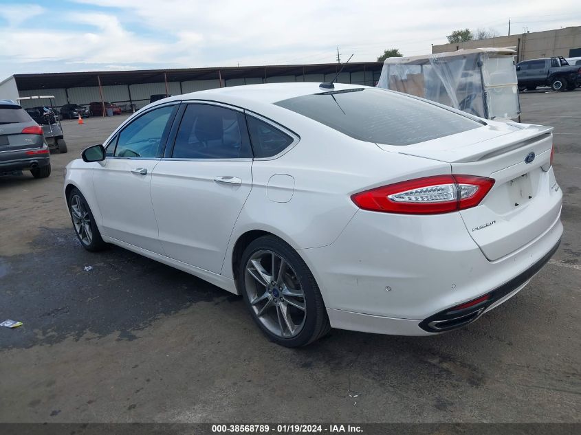 2014 FORD FUSION TITANIUM - 3FA6P0K95ER193678