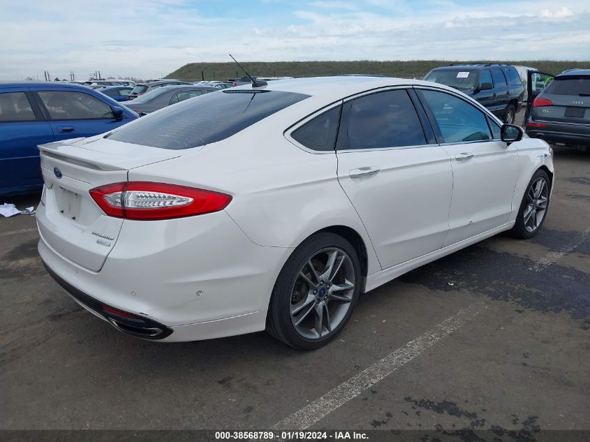 2014 FORD FUSION TITANIUM - 3FA6P0K95ER193678