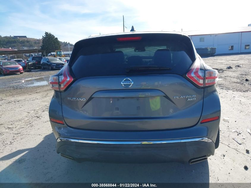 2016 NISSAN MURANO S/SL/SV/PLATINUM - 5N1AZ2MH7GN146877