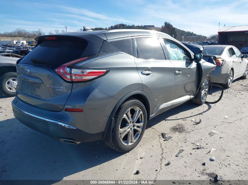 2016 NISSAN MURANO S/SL/SV/PLATINUM - 5N1AZ2MH7GN146877