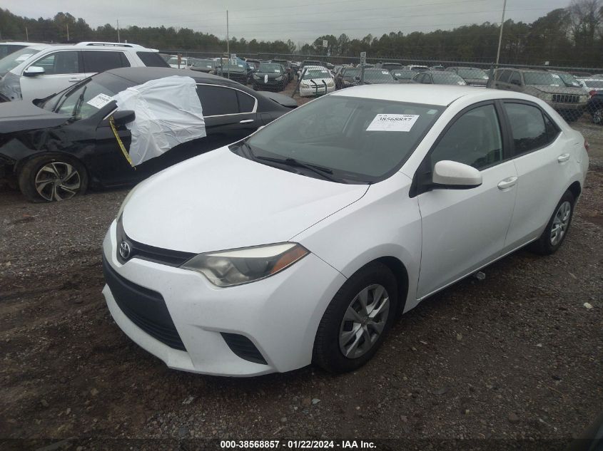 2015 TOYOTA COROLLA L - 2T1BURHE2FC248931