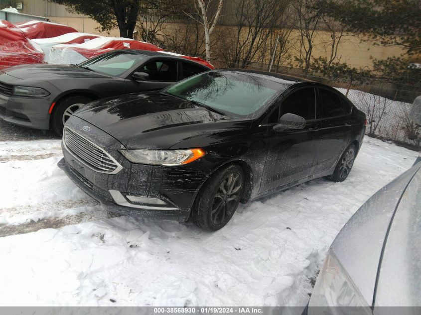 2018 FORD FUSION SE - 3FA6P0T92JR156970