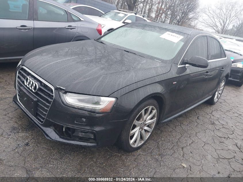 2014 AUDI A4 2.0T PREMIUM - WAUBFAFL7EN008845