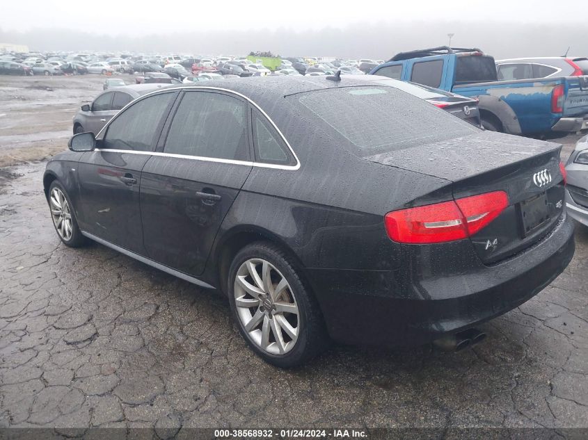 2014 AUDI A4 2.0T PREMIUM - WAUBFAFL7EN008845