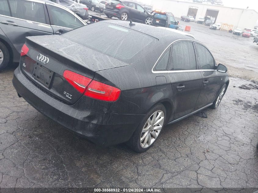 2014 AUDI A4 2.0T PREMIUM - WAUBFAFL7EN008845