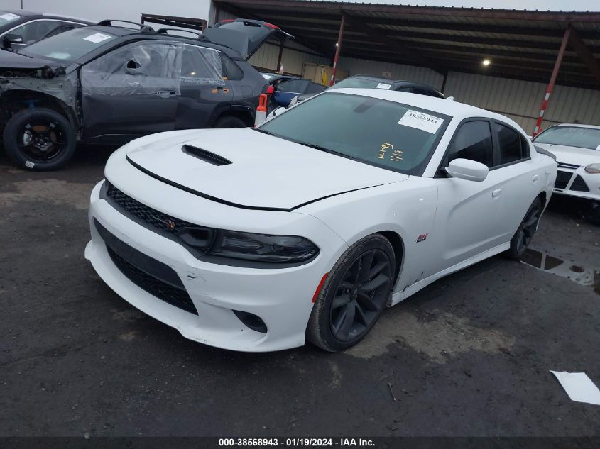 2019 DODGE CHARGER SCAT PACK - 2C3CDXGJ0KH558832