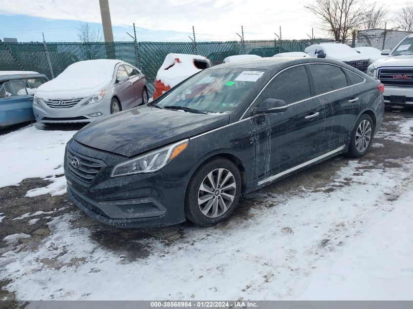 2015 HYUNDAI SONATA SPORT/LIMITED - 5NPE34AF8FH101631