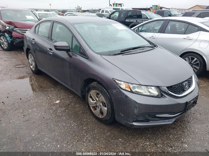 2014 HONDA CIVIC LX - 19XFB2F58EE070511