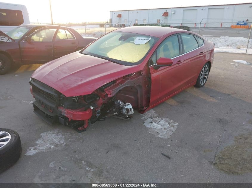 2020 FORD FUSION SE - 3FA6P0T9XLR245141