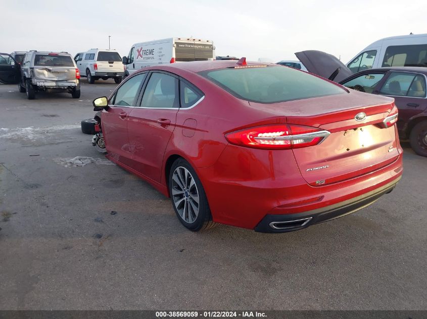 2020 FORD FUSION SE - 3FA6P0T9XLR245141