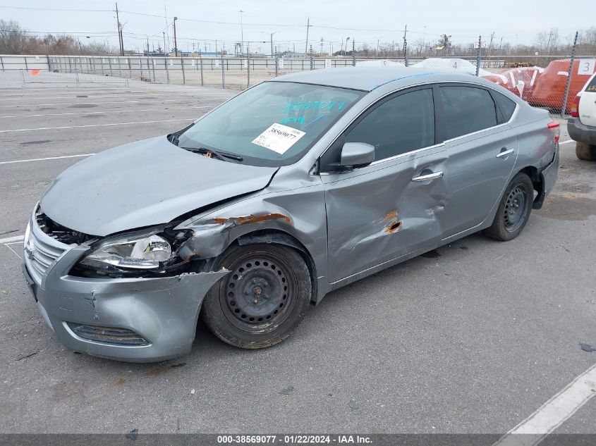 2014 NISSAN SENTRA SV - 3N1AB7AP8EL682738