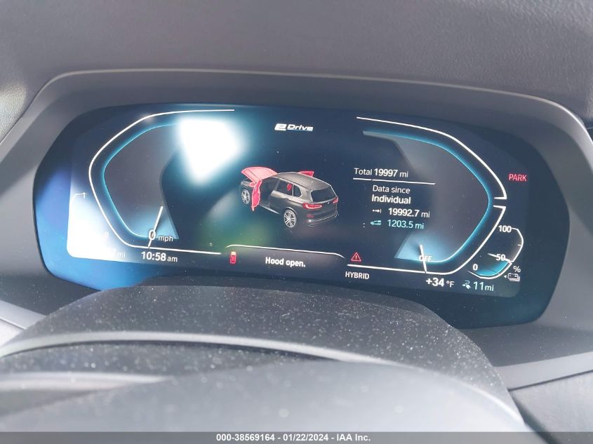2023 BMW X5 PHEV XDRIVE45E 5UXTA6C05P9P17300