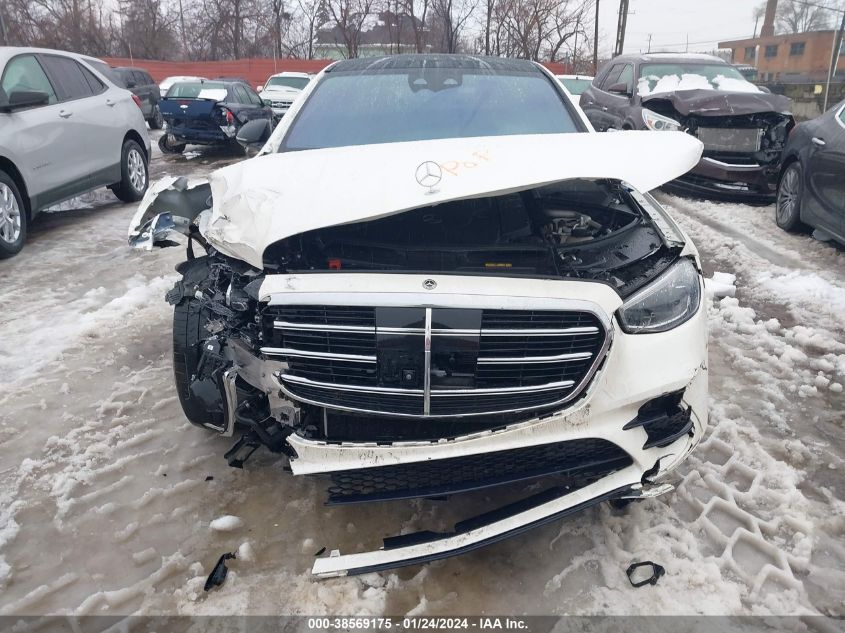 2022 MERCEDES-BENZ S 580 4MATIC - W1K6G7GB8NA137801