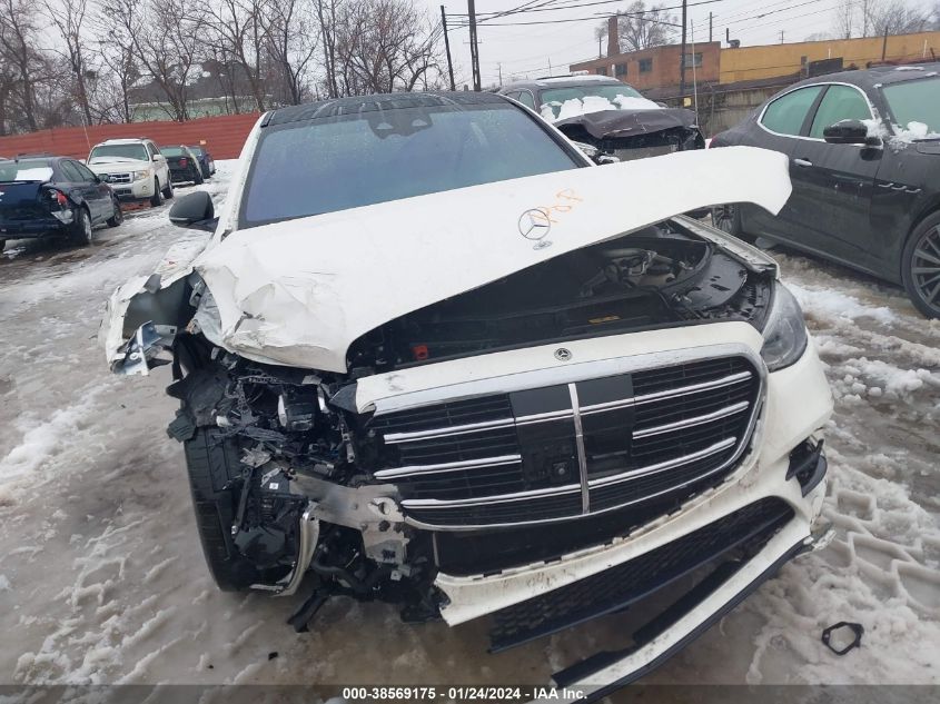 2022 MERCEDES-BENZ S 580 4MATIC - W1K6G7GB8NA137801