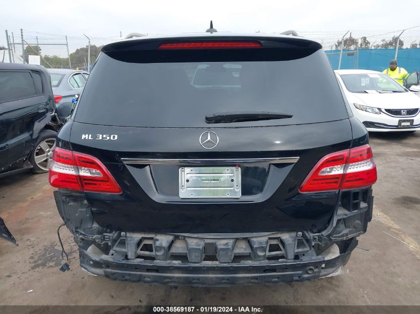 2014 MERCEDES-BENZ ML 350 4JGDA5JB1EA385416