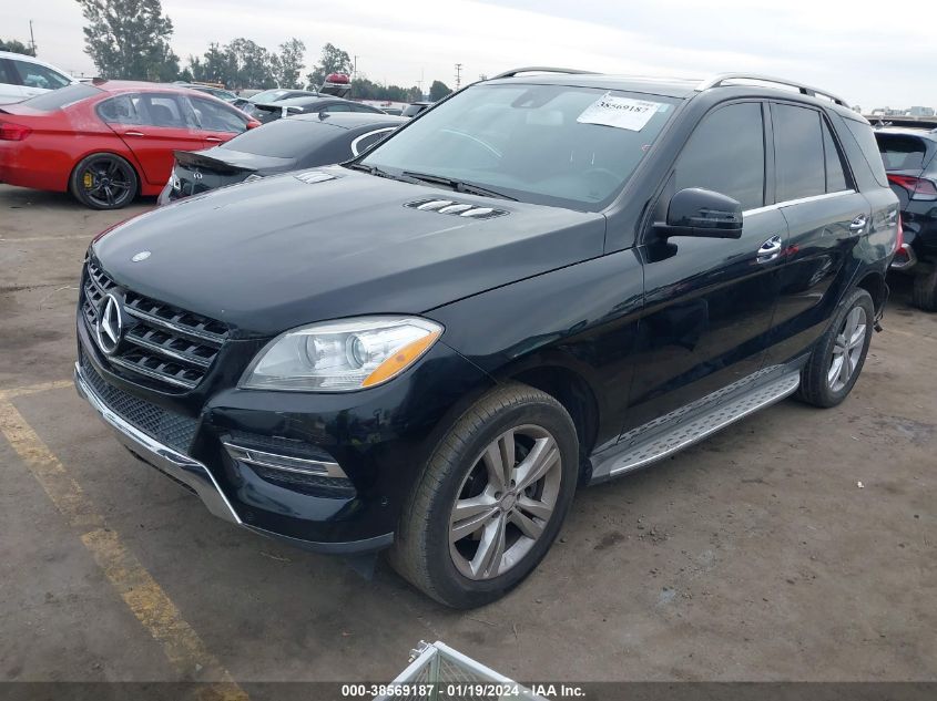 2014 MERCEDES-BENZ ML 350 4JGDA5JB1EA385416