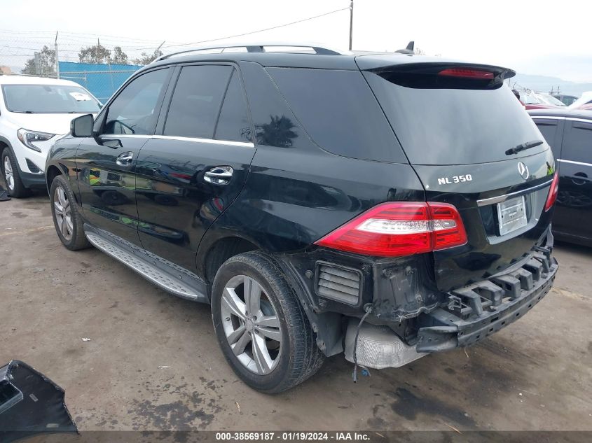 2014 MERCEDES-BENZ ML 350 4JGDA5JB1EA385416