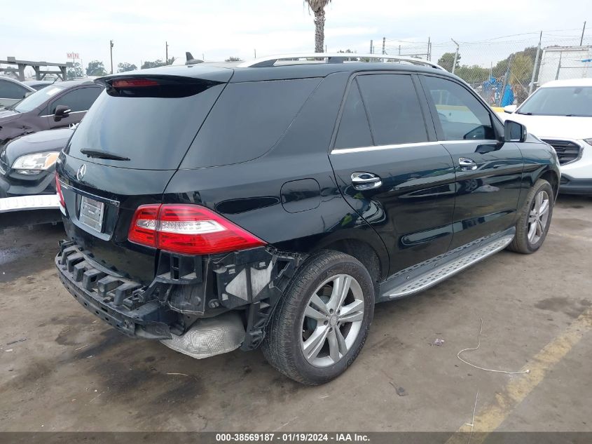2014 MERCEDES-BENZ ML 350 4JGDA5JB1EA385416