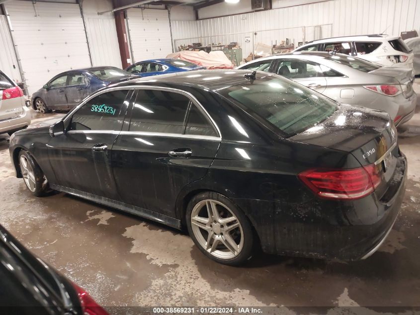 2014 MERCEDES-BENZ E 350 4MATIC - WDDHF8JB2EA852129