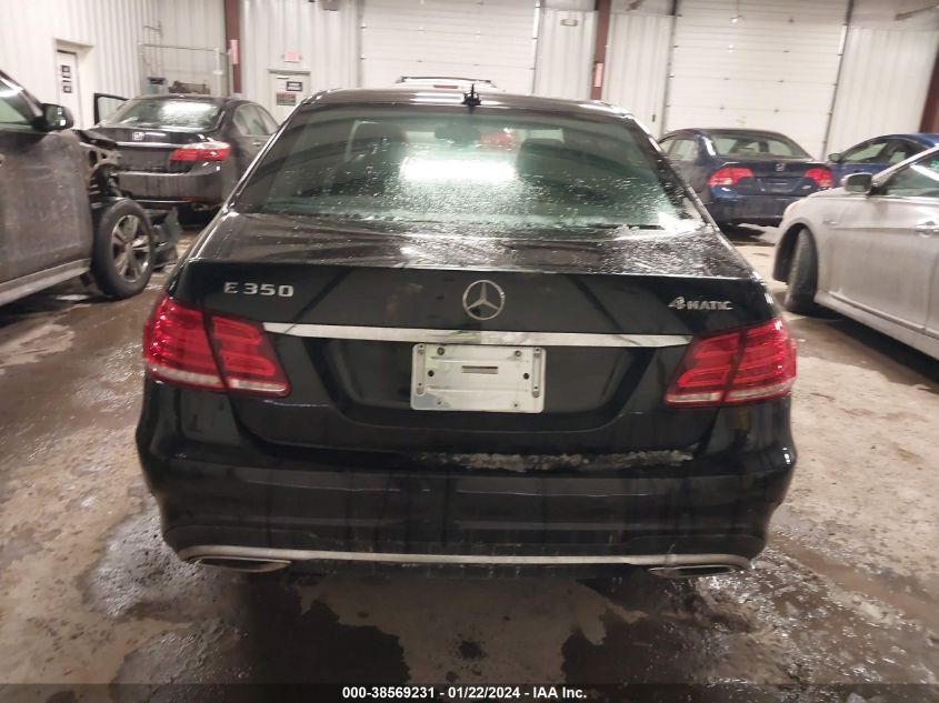 2014 MERCEDES-BENZ E 350 4MATIC - WDDHF8JB2EA852129