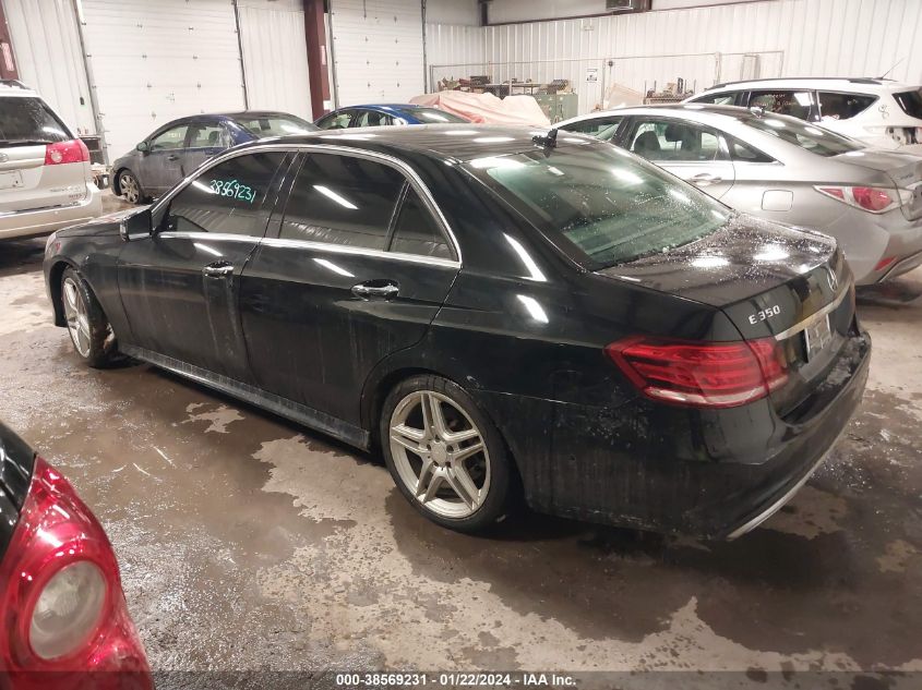 2014 MERCEDES-BENZ E 350 4MATIC - WDDHF8JB2EA852129