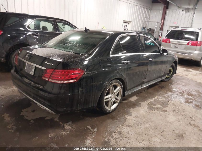 2014 MERCEDES-BENZ E 350 4MATIC - WDDHF8JB2EA852129