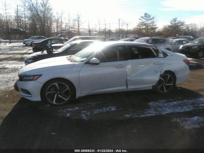 2018 HONDA ACCORD SPORT - 1HGCV1F31JA251001