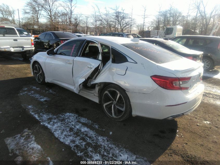 2018 HONDA ACCORD SPORT - 1HGCV1F31JA251001