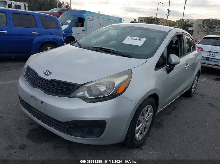 2013 KIA RIO LX - KNADM4A39D6272519