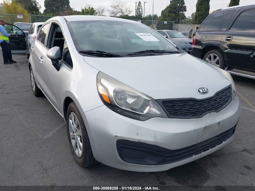 2013 KIA RIO LX - KNADM4A39D6272519
