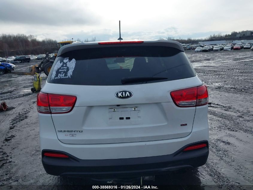 2017 KIA SORENTO 2.4L LX - 5XYPGDA33HG295417