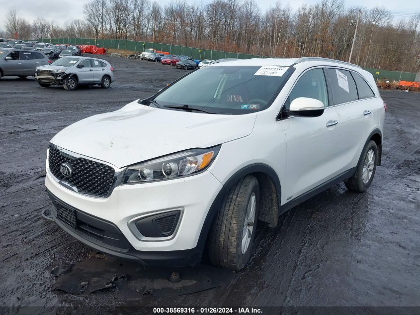 2017 KIA SORENTO 2.4L LX - 5XYPGDA33HG295417