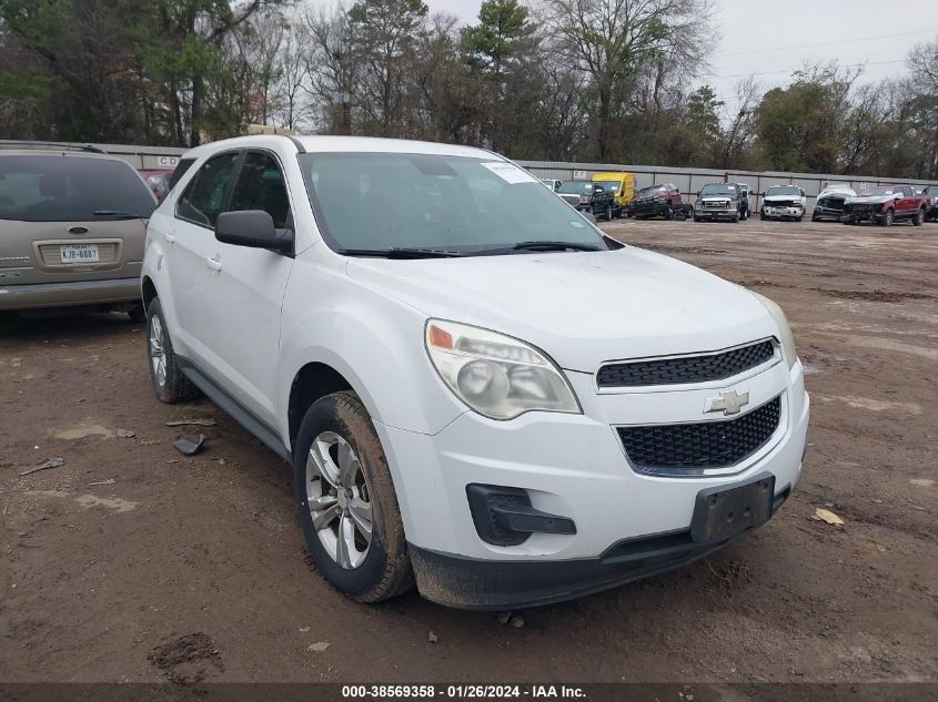 2013 CHEVROLET EQUINOX LS - 2GNALBEK6D6131231