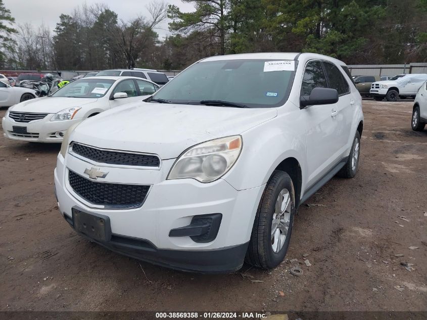 2013 CHEVROLET EQUINOX LS - 2GNALBEK6D6131231