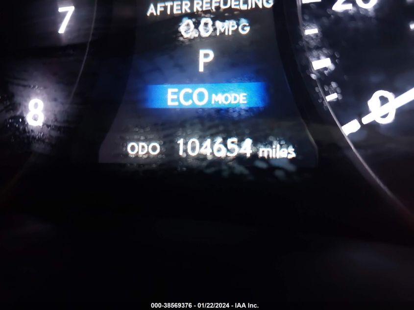 2013 LEXUS ES 350 - JTHBK1GG6D2049028