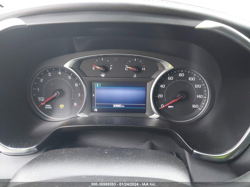 VIN 3GNKBCR41MS549058 2021 CHEVROLET BLAZER FWD 2LT