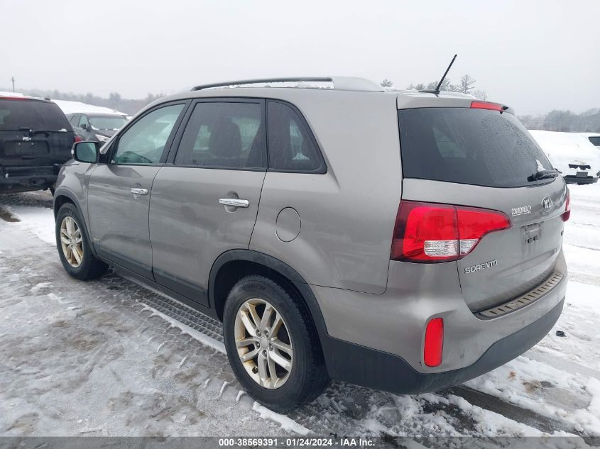 2015 KIA SORENTO LX - 5XYKTCA64FG631874