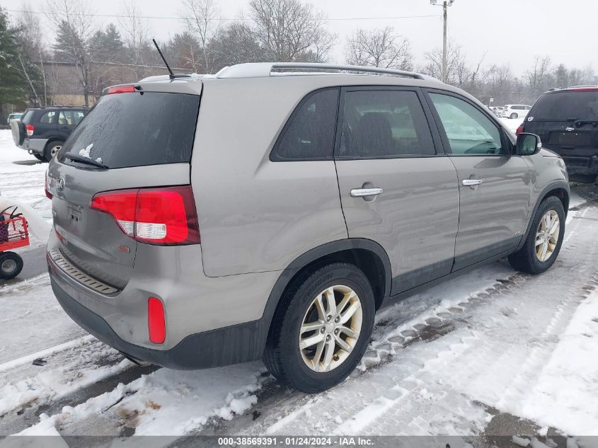 2015 KIA SORENTO LX - 5XYKTCA64FG631874