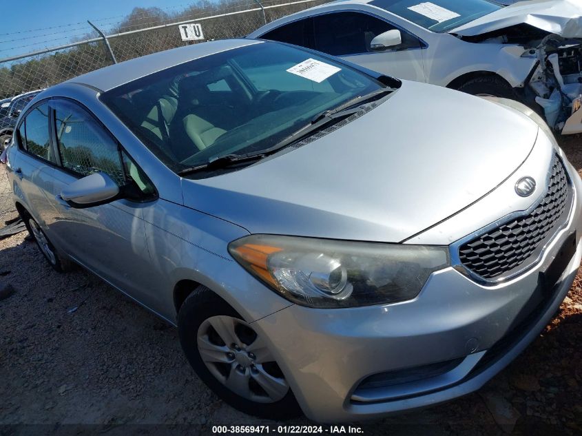 2015 KIA FORTE LX - KNAFK4A67F5276201
